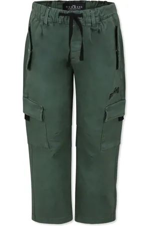 John Richmond Pantalones cargo con logo bordado