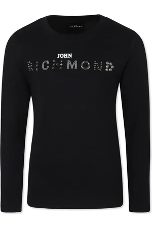 John Richmond Playera con logo estampado