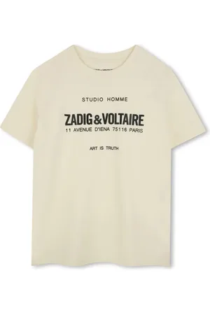 Zadig & Voltaire Playera con logo y detalles