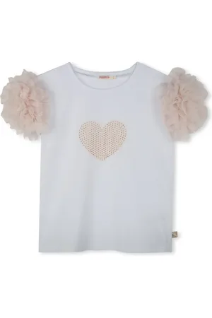 Billieblush Playera con volantes