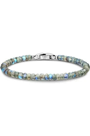 David Yurman Pulsera facetada Spiritual Beads en plata de ley de 5mm
