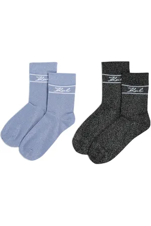 Karl Lagerfeld Set de dos pares de calcetines K/Signature
