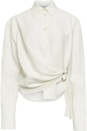 J.W.Anderson Camisa drapeada con diseño retorcido