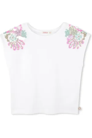 Billieblush Playera con detalles de lentejuelas