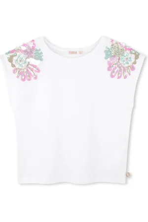 Billieblush Playera con detalles de lentejuelas