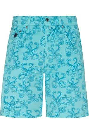 Vilebrequin Shorts con estampado de pájaros