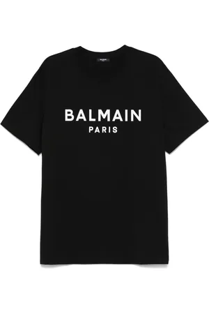 Balmain Playera con logo estampado