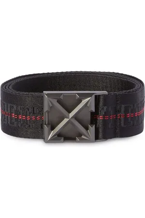 OFF-WHITE Cinturón con franja Arrow