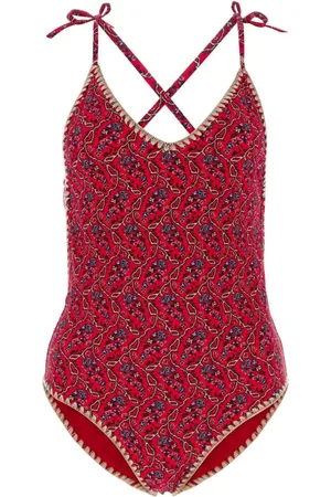 Isabel Marant Traje de baño Swan con estampado floral