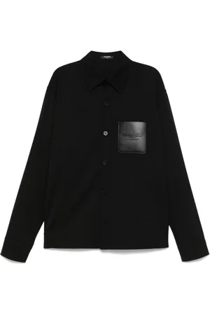 Balmain Camisa con logo en relieve