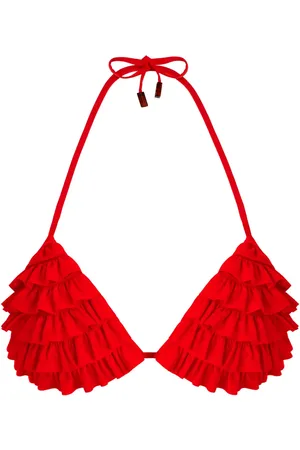 Vilebrequin Top de bikini estilo triángulo