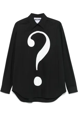 Moschino Camisa con estampado Question Mark