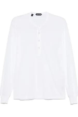 Tom Ford Suéter con cuello henley