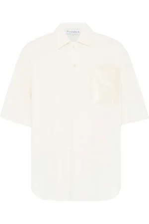 J.W.Anderson Playera tipo polo con bolsillo capitonado