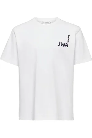 J.W.Anderson Playera con eslogan estampado JWA