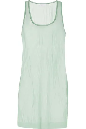 ROSETTA GETTY Camiseta tejida de canalé