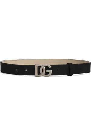Dolce & Gabbana Cinturón con logo en la hebilla