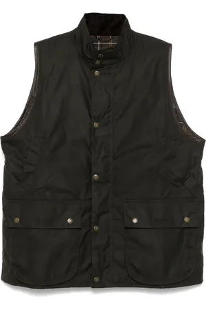 Barbour Chaleco con efecto encerado
