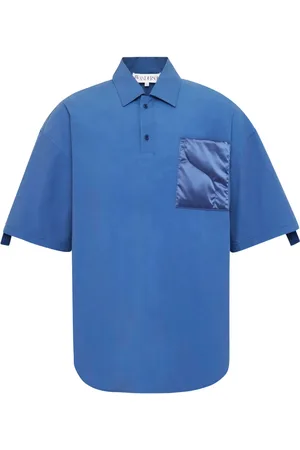 J.W.Anderson Playera tipo polo con bolsillo capitonado