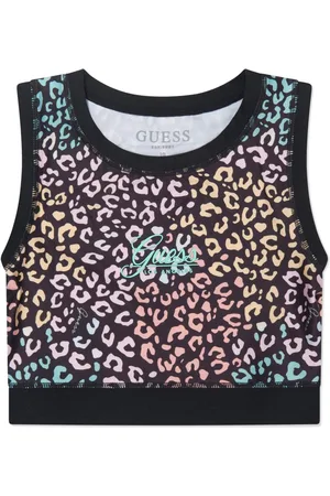 Guess Camiseta con estampado de leopardo