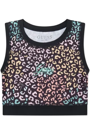 Guess Camiseta con estampado de leopardo