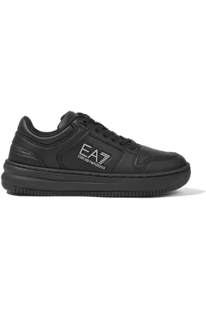Emporio Armani Tenis con logo en relieve