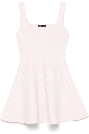 Maje Vestido corto tejido en jacquard