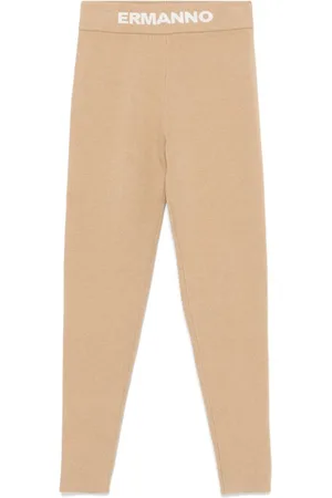 Ermanno Firenze Leggins con logo en la pretina