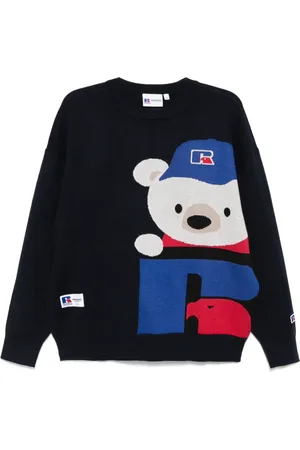 Chocoolate Suéter con motivo de oso en jacquard