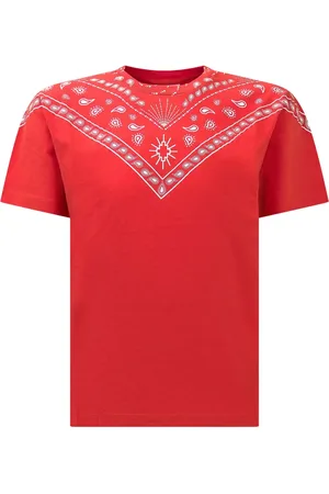 MARCELO BURLON Playera con motivo de bandana