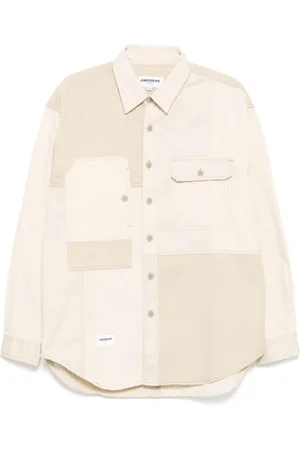 Chocoolate Camisa con diseño patchwork
