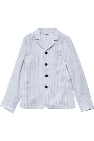 Emporio Armani Blazer con motivo de rayas