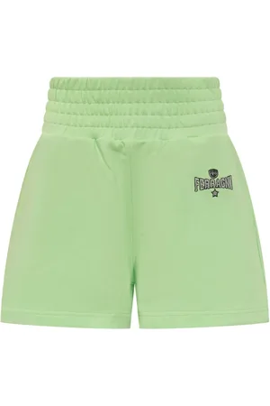 Chiara Ferragni Shorts deportivos con logo bordado