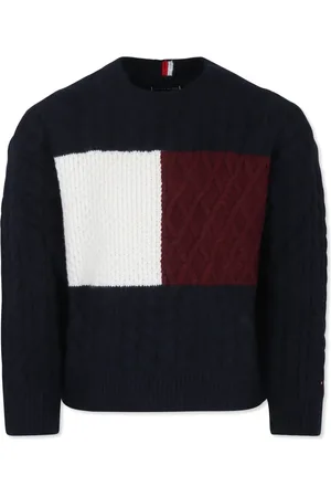 Tommy Hilfiger Suéter en tejido de ochos