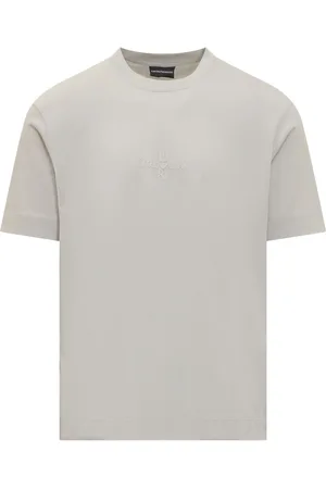 Emporio Armani Playera con logo engomado
