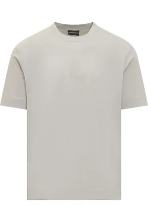 Emporio Armani Playera con logo engomado