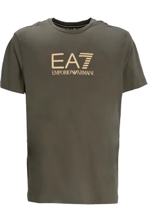 EA7 Playera con logo estampado