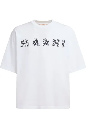 Marni Playera con logo estampado