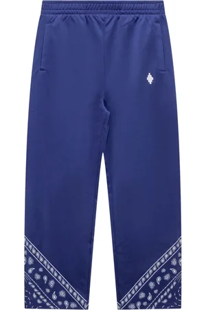 MARCELO BURLON Pants con motivo de bandana