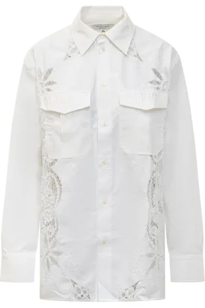 Marine Serre Camisa con bordado