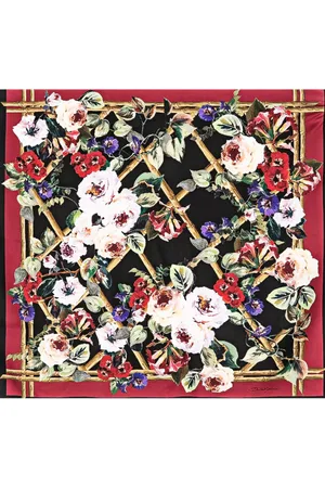 Dolce & Gabbana Mascada con estampado floral