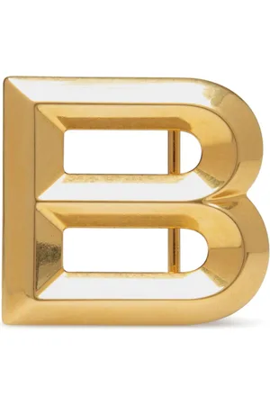 Bally Cinturón con placa del logo