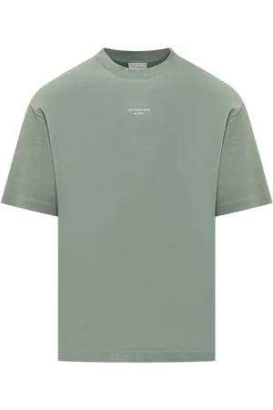 Drôle de Monsieur Playera con eslogan estampado