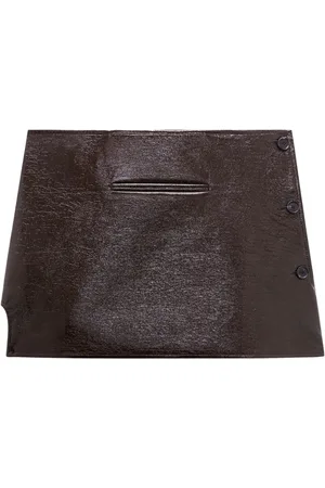 Courrèges Falda corta Oblique