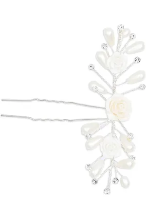 Tulleen Broche para el cabello con motivo de rosa