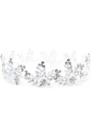 Tulleen Corona con motivo floral