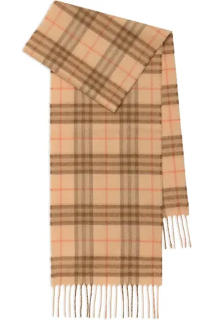 Burberry Bufanda de cachemira con motivo de cuadros
