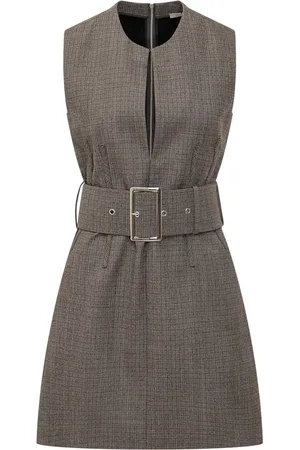 Stella McCartney Vestido corto con cinturón