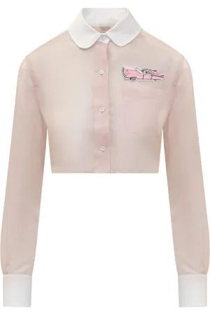 Thom Browne Camisa con detalle de parche