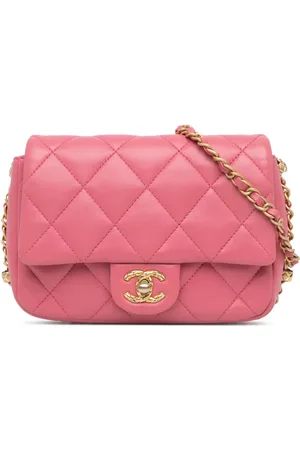 CHANEL Bolsa crossbody Small Quilted Lambskin Dynasty Flap 2021-2023